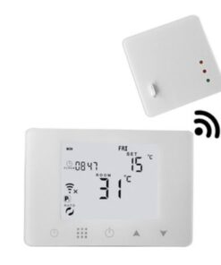 Termostat inteligent HY09 pentru centrale termice controlat prin WIFI si Internet compatibil Alexa si Google Home