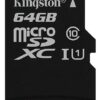 Card MicroSD KINGSTON SDXC 128GB (Clasa 10)