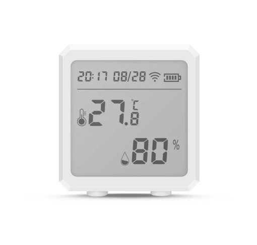 Senzor inteligent  umiditate si temperatura OCVITEH Tuya / Smart Life