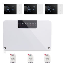 Sistem automatizare 3 zone incalzire in pardoseala OCVITEH  OVT-BK03-506  wirele...